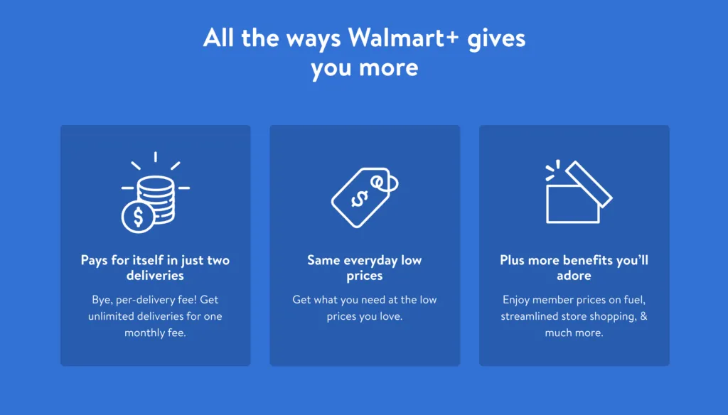 The Benefits of Walmart Plus